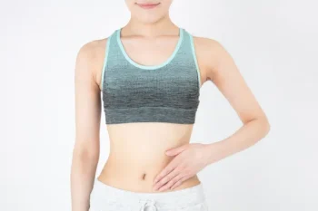 インナーマッスルを鍛えている様子