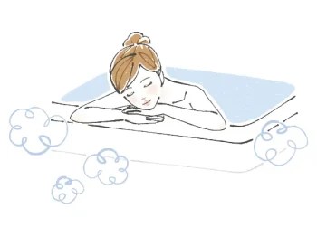 入浴の様子